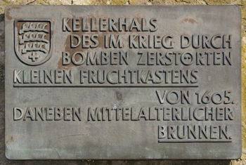 Tafel Kleiner Fruchtkasten
