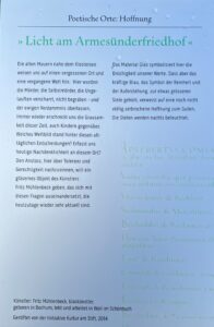 Glasstelen Text